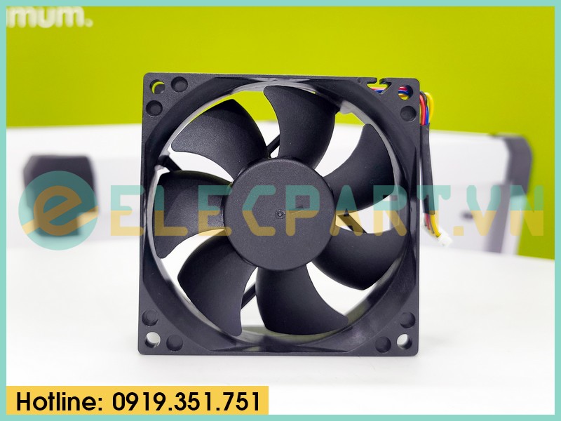 Quạt biến tần AVC DS08025B12U, 12VDC, 80x80x25mm