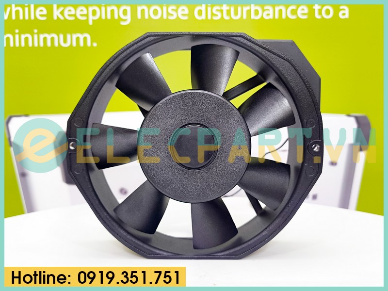 Quạt tủ điện 145FZY6-S, 380VAC, 172x150x38mm