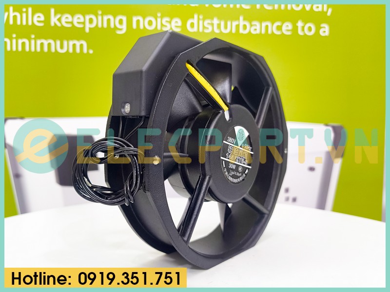 Quạt tủ điện 145FZY6-S, 380VAC, 172x150x38mm