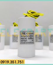 Tụ điện CBB60 9+9uF, 450VAC Dây cắm
