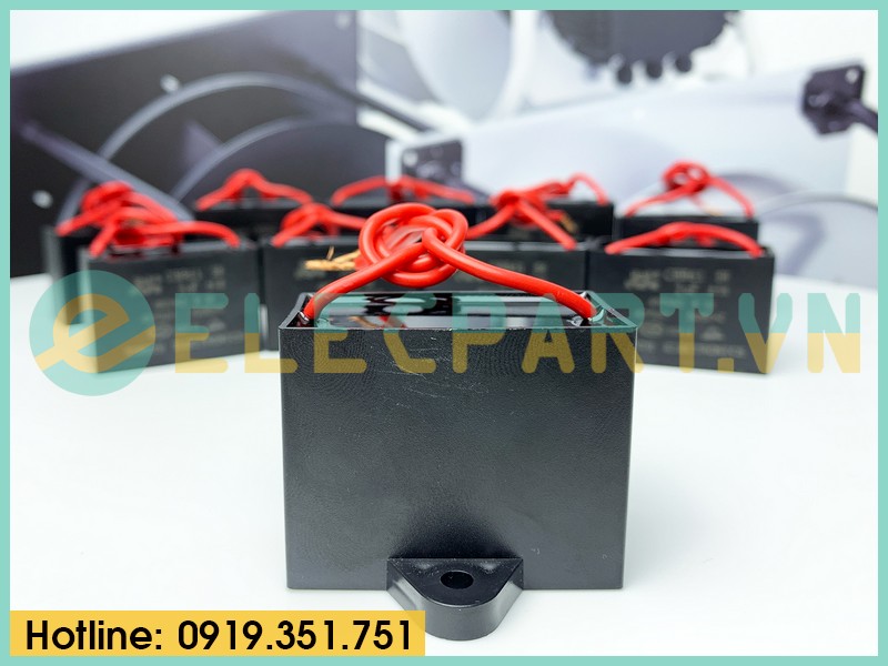 Tụ điện CBB61 7uF, 450VAC Dây cắm