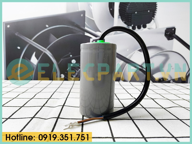 Tụ điện CD60 200uF, 450VAC Dây cắm