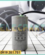 Tụ điện CD60 400uF, 450VAC Dây cắm