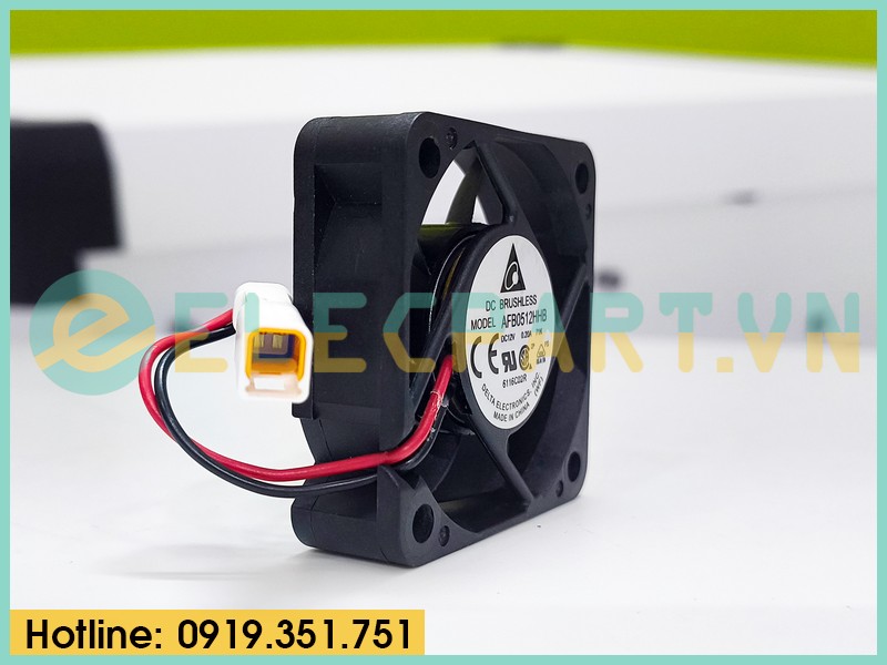Quạt biến tần DELTA AFB0512HHB, 12VDC, 50x50x15mm