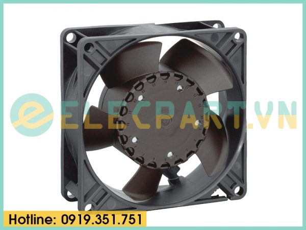 Quạt tản nhiệt EBMPAPST 3314NHHU, 24VDC, 92x92x32mm