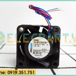 Quạt tản nhiệt EBMPAPST 40x40x28mm, 12V/24V/48V