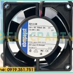 Quạt EBMPAPST 8314HR, 24VDC, 80x80x32mm