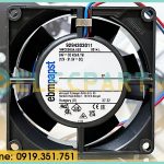 Quạt EBMPAPST 8314L, 24VDC, 80x80x32mm