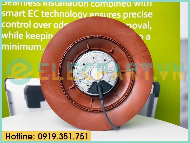 Quạt ly tâm EBMPAPST R2E225-RA92-10, 230VAC, 225mm