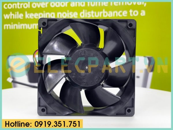 Quạt biến tần MELCO MMF-12F24DS-CM1, 24VDC, 120x120x38mm
