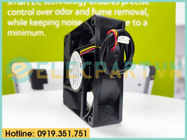 Quạt biến tần MELCO MMF-12F24DS-CM1, 24VDC, 120x120x38mm