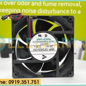Quạt biến tần MELCO MMF-12F24DS-CN1, 24VDC, 120x120x38mm