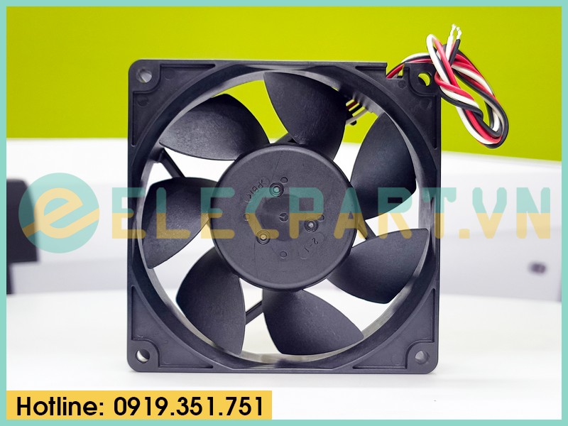 Quạt biến tần NMB 09225VA-24N-AT, 24VDC, 92x92x25mm