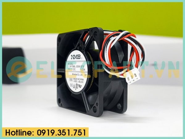 Quạt biến tần NMB 2410ML-05W-B79, 24VDC, 60x60x25mm