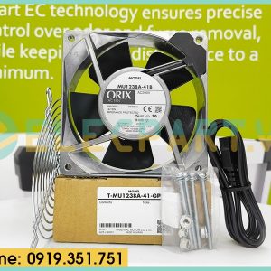Bộ quạt ORIX T-MU1238A-41-GP, 200VAC, 120x120x38mm