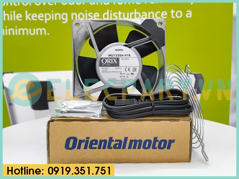 Bộ quạt ORIX T-MU1238A-41-GP, 200VAC, 120x120x38mm