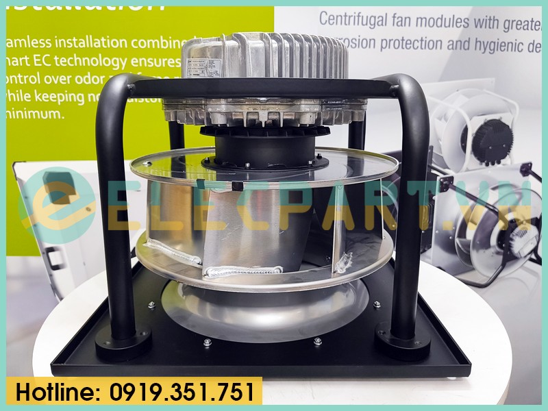 Quạt ly tâm EC SANMU ECF(K)8E310-PLHDAL3FY-RF, 230VAC, 310mm