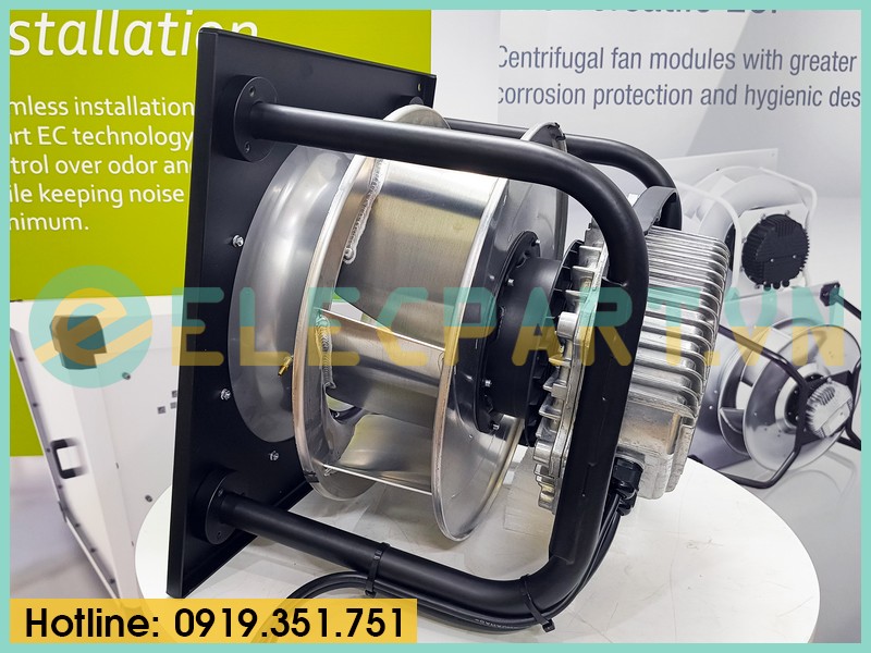 Quạt ly tâm EC SANMU ECF(K)8E310-PLHDAL3FY-RF, 230VAC, 310mm