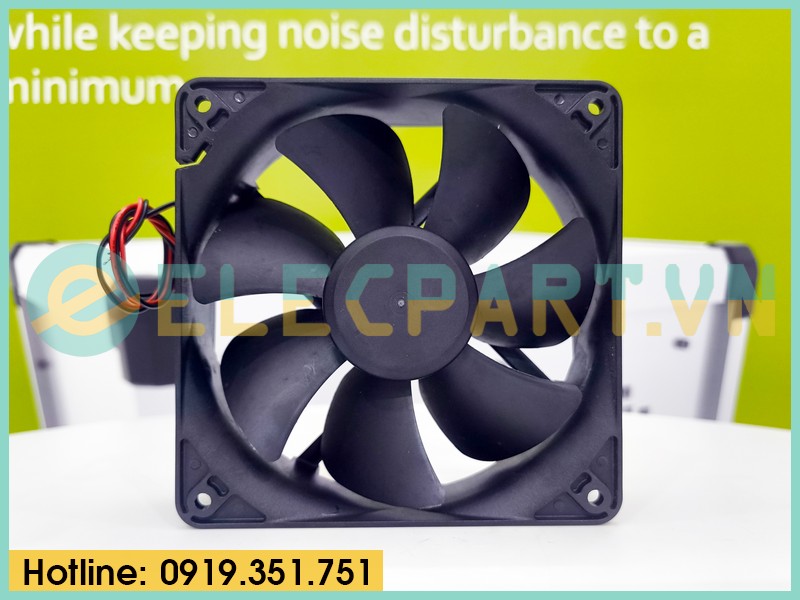 Quạt biến tần SUNON EEC0382B1-000U-A99, 24VDC, 120x120x38mm