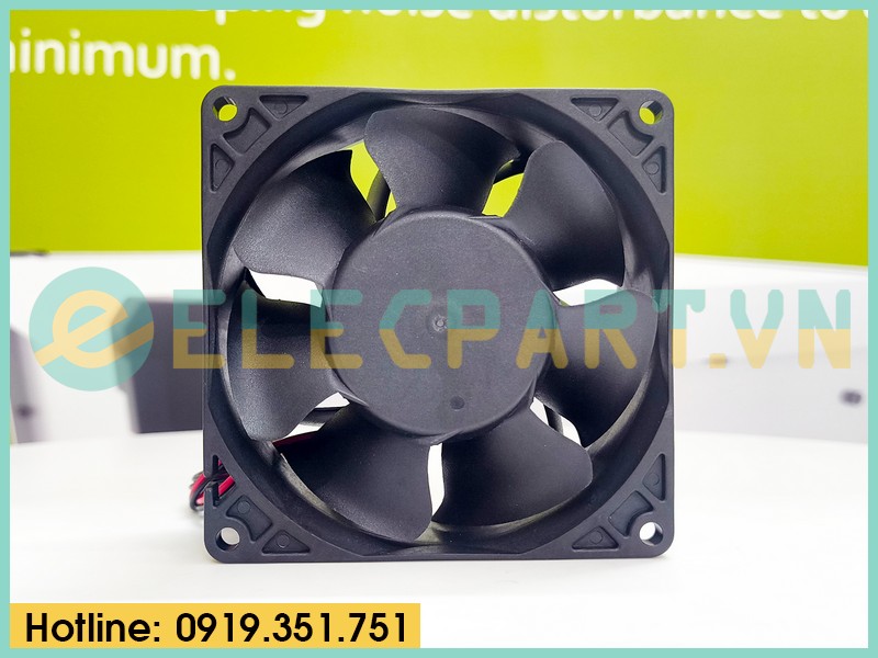 Quạt biến tần SYMBANG D9238V24MBD-K, 24VDC, 92x92x38mm
