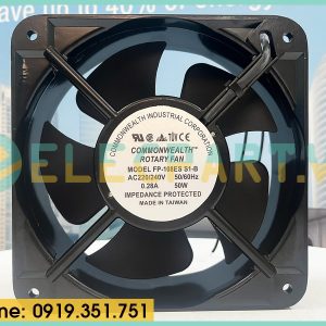 Quạt tản nhiệt COMMONWEALTH FP-108EX-S1-B, 110VAC, 172x150x51mm