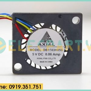 Quạt tản nhiệt cho bo mạch DB1503H05S, 5VDC, 15x15x3mm