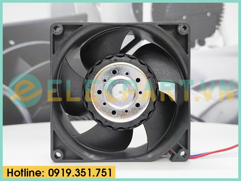 Quạt tản nhiệt EBMPAPST 3214JN, 24VDC, 92x92x38mm