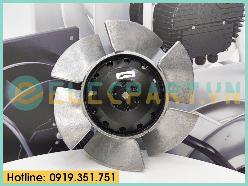 Quạt tản nhiệt EBMPAPST A2D170-AA04-01, 230/400VAC, 170mm