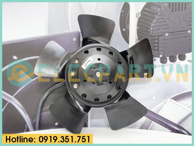 Quạt tản nhiệt EBMPAPST A2D200-AA02-02, 230/400VAC, 200mm