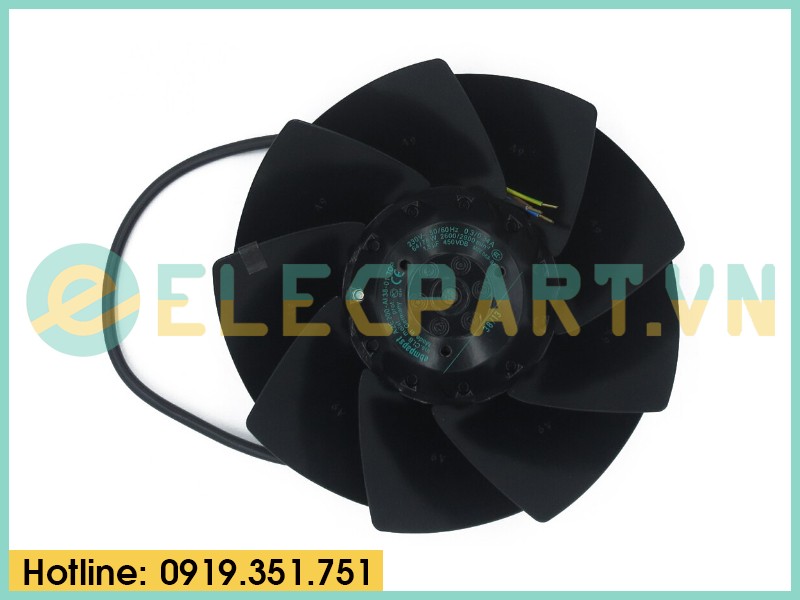 Quạt EBMPAPST A2E200-AI38-01, 230VAC, 200mm