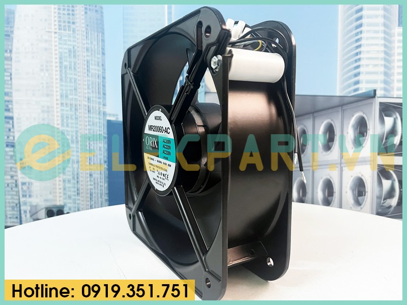 Quạt tản nhiệt ORIX MR20060-AC, 230VAC, 200x200x60mm