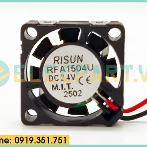 Quạt tản nhiệt cho bo mạch RISUN RFA1504U, 5VDC, 15x15x4mm