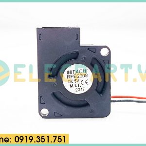Quạt tản nhiệt cho bo mạch RISUN RFB2008, 5VDC, 20x20x8mm