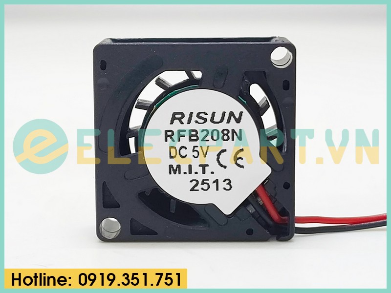 Quạt tản nhiệt cho bo mạch RISUN RFB208N, 5VDC, 20x20x8mm