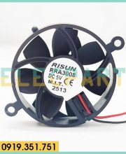 Quạt tản nhiệt cho bo mạch RISUN RRA3008, 5VDC, 30x8mm