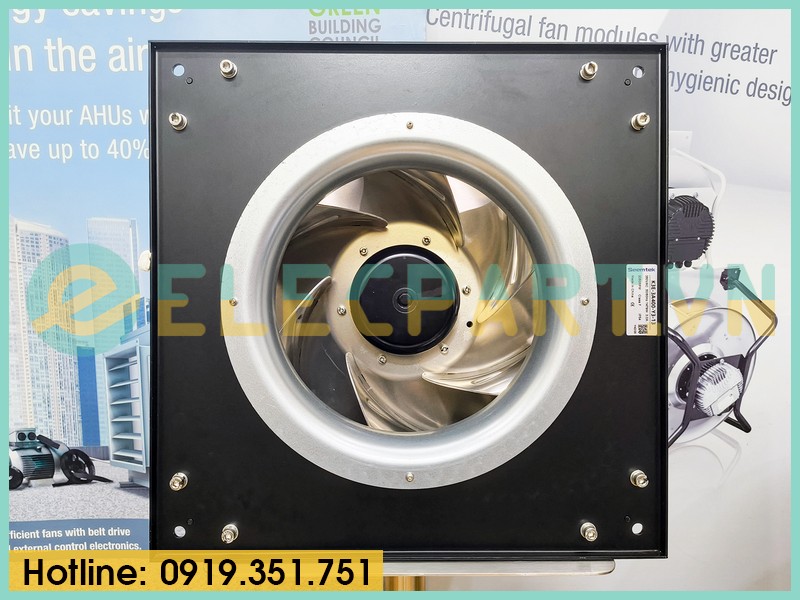 Quạt ly tâm EC SEEMTEK K3E-3A400-Y3-13, 380VAC, 400mm