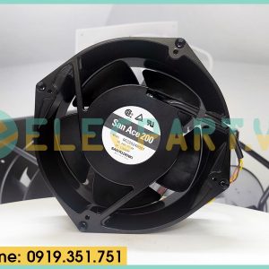 Quạt biến tần SANYO DENKI 9EC2024H001, 24VDC, 200x70mm