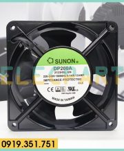 Quạt tản nhiệt Sunon DP200A-2123HSL.GN, 220-240VAC, 120x120x38mm