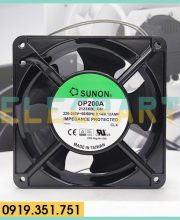 Quạt tản nhiệt Sunon DP200A 2123XBL.GN, 220-240VAC, 120x120x38mm