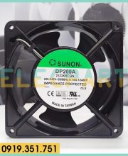 Quạt tản nhiệt Sunon DP200A-2123XBT.GN, 220-240VAC, 120x120x38mm