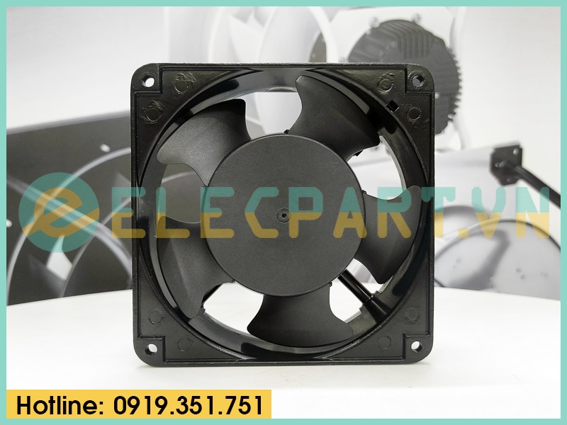 Quạt tản nhiệt Sunon DP200A-2123XBT.GN, 220-240VAC, 120x120x38mm