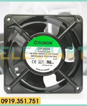 Quạt tản nhiệt Sunon DP200A-2123HSL.GN, 220-240VAC, 120x120x38mm