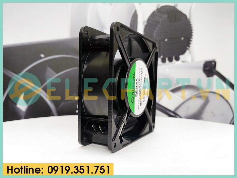 Quạt tản nhiệt Sunon DP200A-2123XST.GN, 220-240VAC, 120x120x38mm
