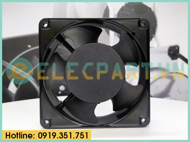 Quạt tản nhiệt Sunon DP201A-2123HBT.GN, 220-240VAC, 120x120x38mm