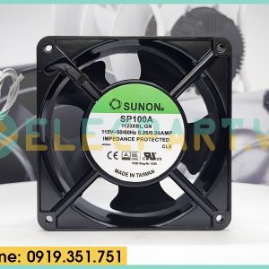 Quạt tản nhiệt Sunon SP100A-1123XBL.GN, 220-240VAC, 120x120x38mm