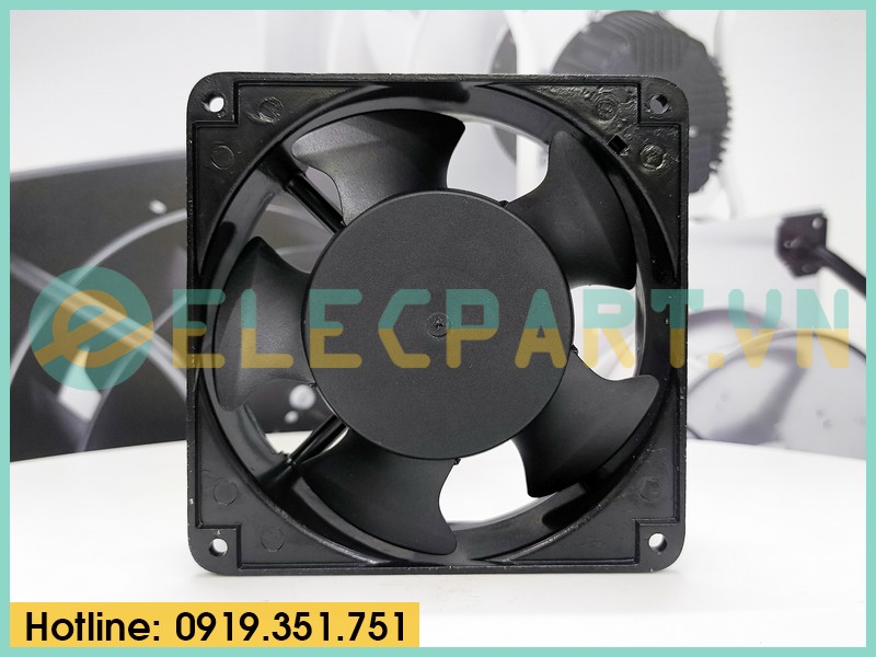 Quạt tản nhiệt Sunon SP100A-1123XBT.GN, 220-240VAC, 120x120x38mm