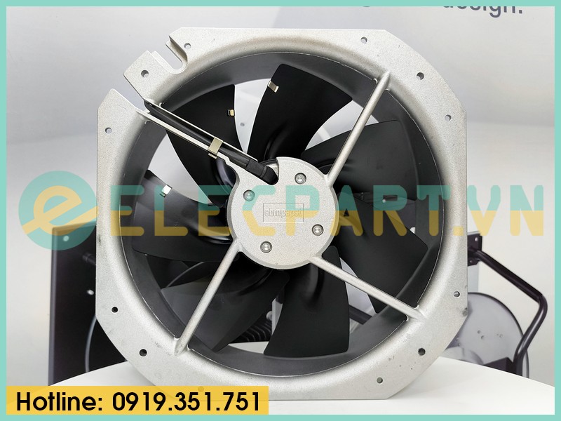 Quạt tản nhiệt EBMPAPST W2D250-HH14-09, 400~460VAC, 280x280x80mm