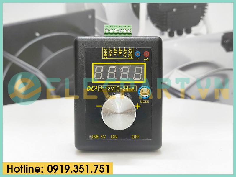 Máy tạo tín hiệu điện áp và dòng điện ±12V/ 0-24mA