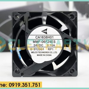 Quạt tản nhiệt MELCO MMF-06F24ES RP1, 24VDC, 60x60x25mm