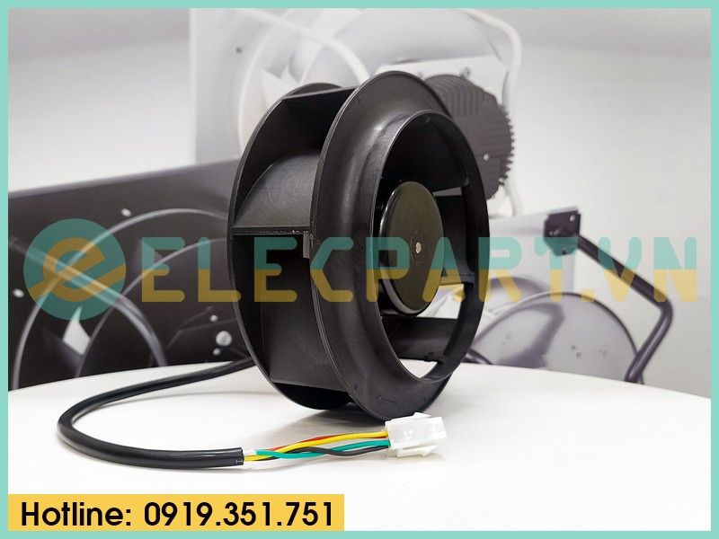 Quạt biến tần RUIAPPLE DCC175HB24, 24VDC, 175mm
